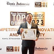 Direktur Utama PNM Arief Mulyadi jadi The Best CEO diajang  Top BUMN Awards 2023