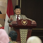 Sosilalisasi Empat Pilar Anggota MPR RI Prof Jimly Asshiddiqie : Pancasila adalah Ruh dari UUD 1945