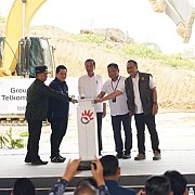 Presiden Groundbreaking Telkom Smart Office di IKN, Menteri BUMN: Akan Jadi Hub Telekomunikasi Nusantara