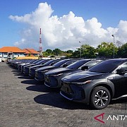 Sebanyak 440 Mobil Listrik untuk World Water Forum ke-10 Tiba di Bali
