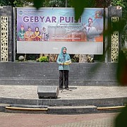 Pj Ketua TP PKK Pangkalpinang Deklamator Gebyar Puisi Pangkal Kemenangan, Jadikan Sastra Sebagai Jendela Budaya