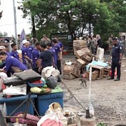 Pemerintah Kota Pangkalpinang Melaksanakan Penataan Pasar Terhadap Sejumlah Pedagang di Jembatan Nanas Pasar Ratu Tunggal