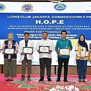 BRK Syariah Fasilitasi Donor Darah Lion Club Jakarta Cosmo Charm dan PMI Pekanbaru