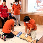 Perkuat Pengamanan Obvitnas, PLN UPK Babel Latih Satpam Hadapi Situasi Darurat