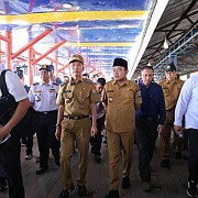 Berjalan Kaki, RDPS Tinjau Infrastruktur Di BKB Dan Ampera