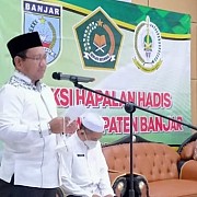 Puluhan Santri Santriwati Banjar Rebutkan Tiket Lomba Hapalan Hadist MTQ XXXIII Tanah Bumbu