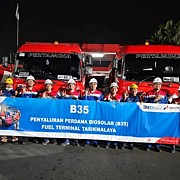 Pertamina Lakukan Penyaluran Perdana Biosolar B35