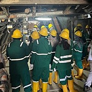 Peserta Pelatihan Teknis Pelaksana Kementerian Esdm Kunjungi Balai Diklat Tambang Bawah Tanah, Sawahlunto, Sumatera Barat