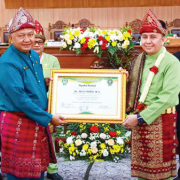 Pj Gubernur Sumsel Mendapat Gelar Pangeran Batuah Seketi