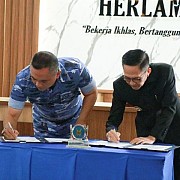Perkuat Sinergi, Lanud Sri Mulyono Hibahkan Tanah 650 Meter Persegi ke Pemkot Palembang
