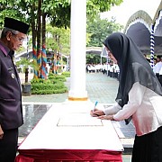 Bupati Harapkan Kinerja BPD Bersinergi Dalam Pengelolaan Desa