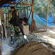 Satgas TMMD Laksanakan Program Bedah Rumah Warga