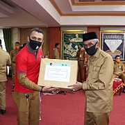 Kabupaten Banjar Kembali Terima Bantuan APD Untuk Penanganan Covid-19