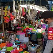 Polres Banjar Terus Sosialisasikan Adaptasi Kebiasaan Baru