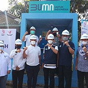 PT Jamkrindo Terlibat dalam Kolaborasi Penyediaan Air Bersih Senilai Rp 1,45 Miliar