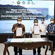 Dalam rangka Pelaksanaan Kegiatan Penyediaan Data dan Informasi Panas Bumi di Area Wae Sano