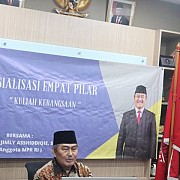 SOSIALISASI EMPAT PILAR MPR RI & KULIAH KEBANGSAAN BERSAMA PROF. JIMLY ASSHIDDIQIE.