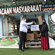 PT Jamkrindo Berkolaborasi Salurkan Bantuan TJSL di Banten