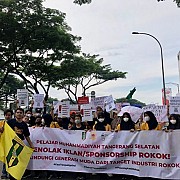 Jelang Muktamar Muhammadiyah & Aisyiyah ke-48, IPM Tangsel Gelar Kampanye Penolakan Ikan dan Sponsorhip Rokok