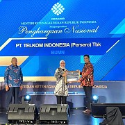 Telkom Kembali Memperoleh Penghargaan Sebagai Tempat Kerja Inklusif dan Ramah Disabilitas dari Kemnaker RI