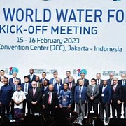 Kick-Off Meeting World Water Forum Ke-10 Momentum Jadikan Isu Air Sebagai Agenda Global Utama