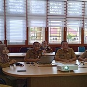 Plt Asisten II Ikuti Rakor Rutin Bersama Kemendagri Bahas Pengendalian Inflasi Daerah