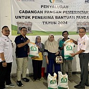1422 KPM di Kecamatan Rangkui Terima Bantuan Cadangan Pangan Pemerintah Pusat