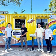 Jasindo Lakukan Revitalisasi Taman Baca di Nusa Tenggara Barat