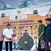 Dampingi Menko PMK, PLH Bupati Bekasi Hadiri Peluncuran Gerakan Nasional Pasraman