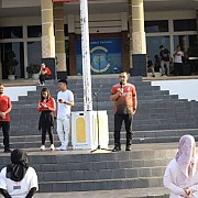 ASN dan PHL di Lingkungan Pemerintah Kota Pangkalpinang Ikuti Senam Kolaboratif Program Seperadik