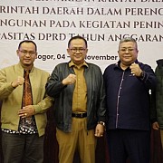 Pj. Wali Kota Bekasi Hadiri Malam Sinergitas Antara DPRD dan Pemerintah Daerah