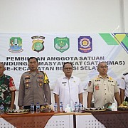 Pembinaan Linmas Kecamatan Bekasi Selatan. Pj Gani Apresiasi penguatan Linmas di Bekasi Selatan