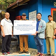 Dukung Energi Bersih BRI Peduli Membangun PLTMH di Tasikmalaya