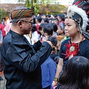 Sapa Murid di Bogor, Mendikdasmen Budayakan  Jaga Lingkungan dan Hormati Guru
