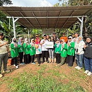 IPC TPK Fasilitasi Pengelolaan Sampah Jadi Kompos Lewat Kebun Kompos Papanggo