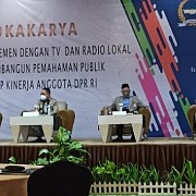 TVR Parlemen DPR RI Gelar Lokakarya Dengan TV dan Radio Lokal Kalimantan Selatan