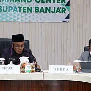 Rapat Paripurna Pendapat Akhir Fraksi Dan Bupati Banjar Tentang Raperda Pengelolaan Barang Milik Daerah