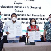 Pelindo IV Teken MoU Pemanduan & Penundaan Kapal dengan KSOP Kelas I Sorong