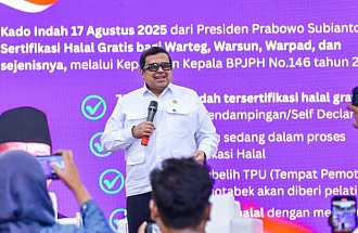 1 Tahun BPJPH, Produk Bersertifikat Halal Tembus 9,8 Juta