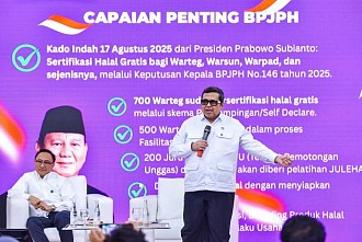 Sambut Wajib Halal Oktober 2026, Kepala BPJPH Serukan Tertib Halal sebagai Strategi Penguatan Bisnis