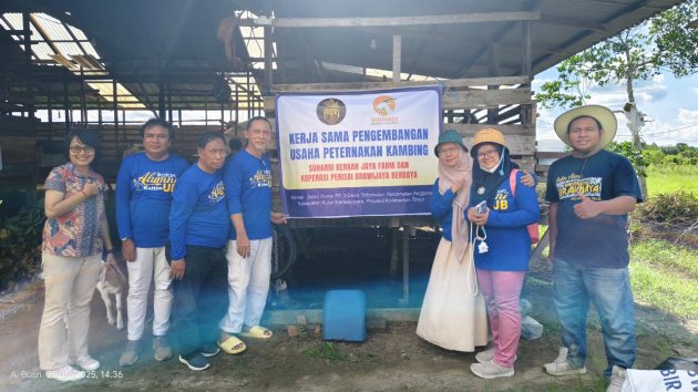 Koperasi Perisai Brawijaya Berdaya (PBB) Luncurkan Usaha Ternak Kambing di Kutai Kartanegara, Dukung Ketahanan Pangan Kaltim