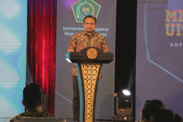Menag Yaqut Soft Launching IAIN Cirebon menuju UISSI