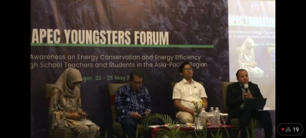 APEC Youngsters Forum Dorong Kurikulum Konservasi dan Efisiensi Energi di Dunia Pendidikan