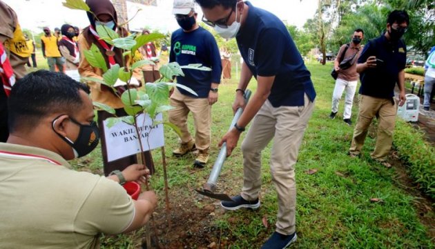 Hijaukan Kalimantan Selatan, 10 Ribu Bibit Pohon Ulin Ditanam Serentak