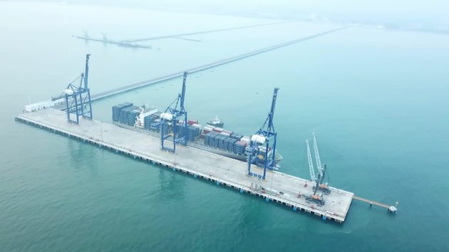 Pelindo Mulai Membangun Kawasan Industri Terintegrasi Pelabuhan di Kuala Tanjung