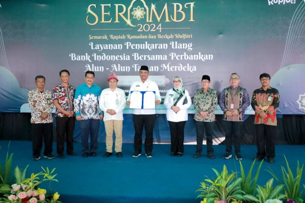Pj Wako Lusje Hadiri Kick Off SERAMBI 2024, Layanan Penukaran Uang Bank Indonesia Di Momen Ramadan dan Idulfitri