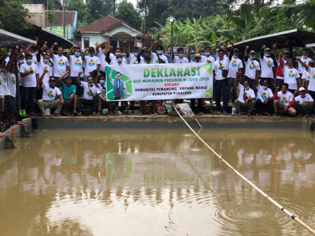Komunitas Pemancing Deklarasi Dukung Muhaimin Iskandar Maju Pilpres 2024