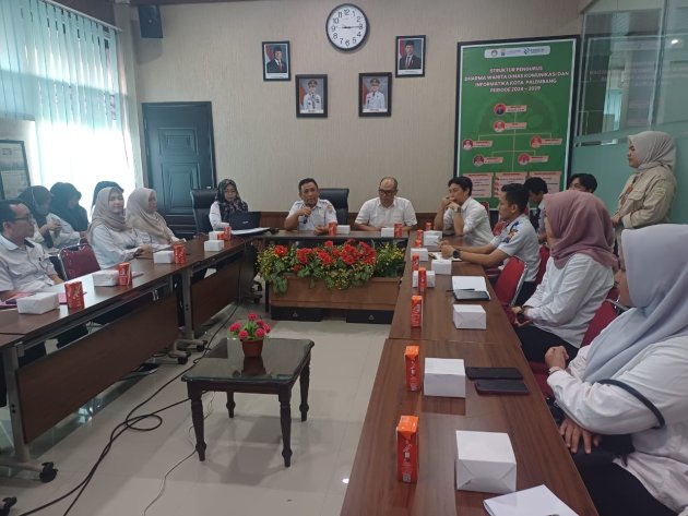 Kominfo Palembang Gelar Rakor Penguatan Peran Admin Medsos, Wujudkan Visi-Misi RDPS
