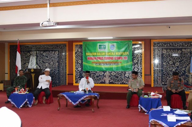 PCNU Banjar Halaqah Dalam Menyikapi Wabah Virus COVID 19