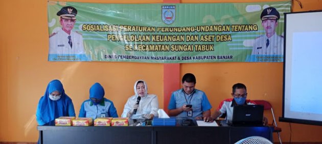 Dinas PMD Banjar Gelar Sosialisasi Pengelolaan Keuangan dan Asset Desa